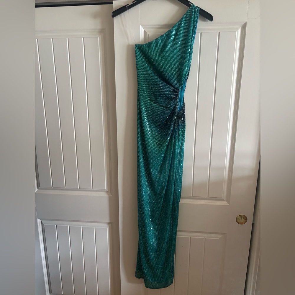 Baobab Collection Turquoise Sequin Dress